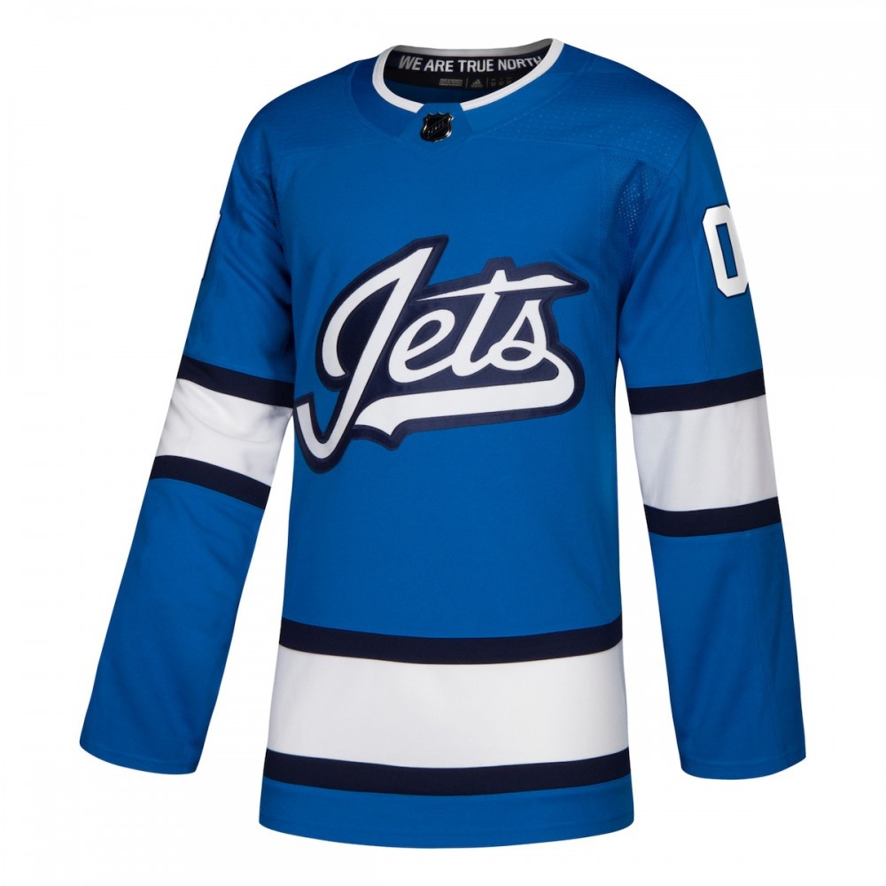 Winnipeg Jets adidas Alternate Authentic Custom Jersey - Blue-Pro Kit Vault | Brand New 26/27 Sports Jerseys